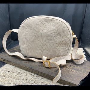 Salvatore Ferragamo “Snakeskin” Leather Purse-EUC